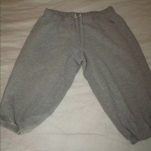 Women’s The North Face cropped sweatpants Sz XL
